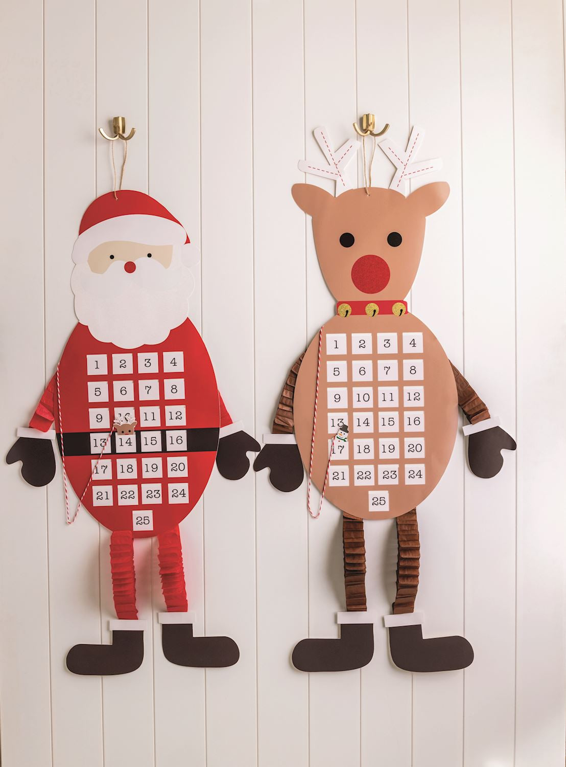 Reindeer Countdown Door Hanger