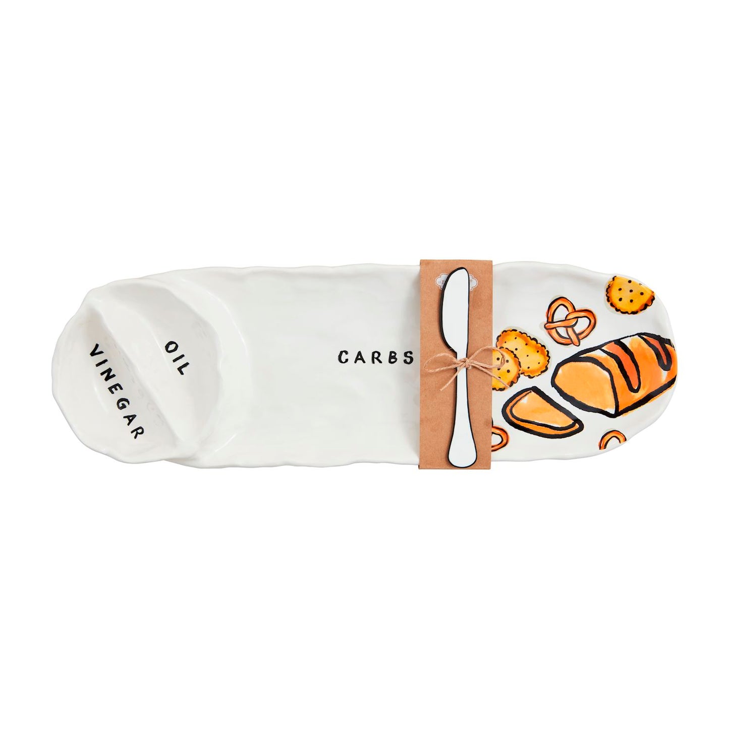 Oil & Vinegar Dipping Tray Set