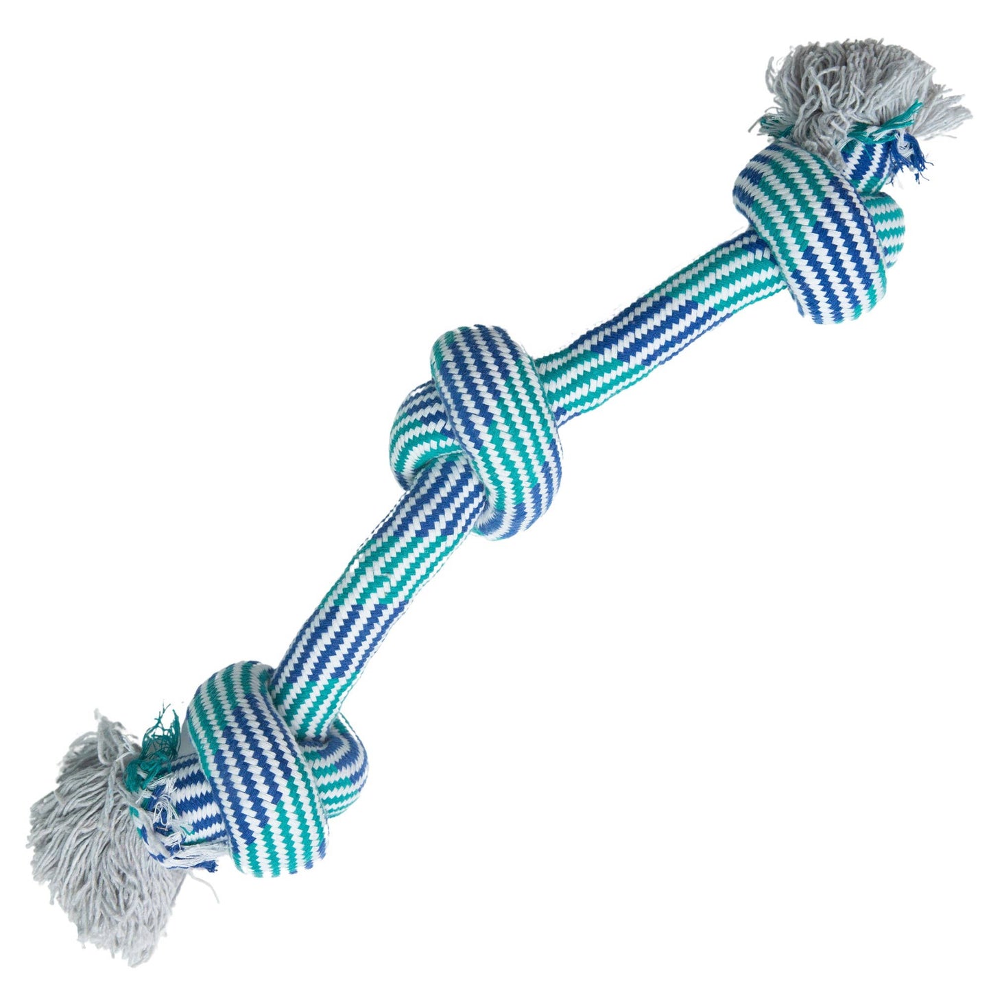 SnugArooz Get'N Knotty Rope Dog Toy Assorted Colors 22"