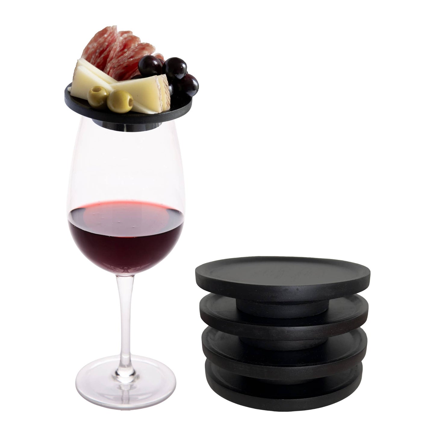 Wine Glass Toppers | Holiday Gift for Cheese Lovers