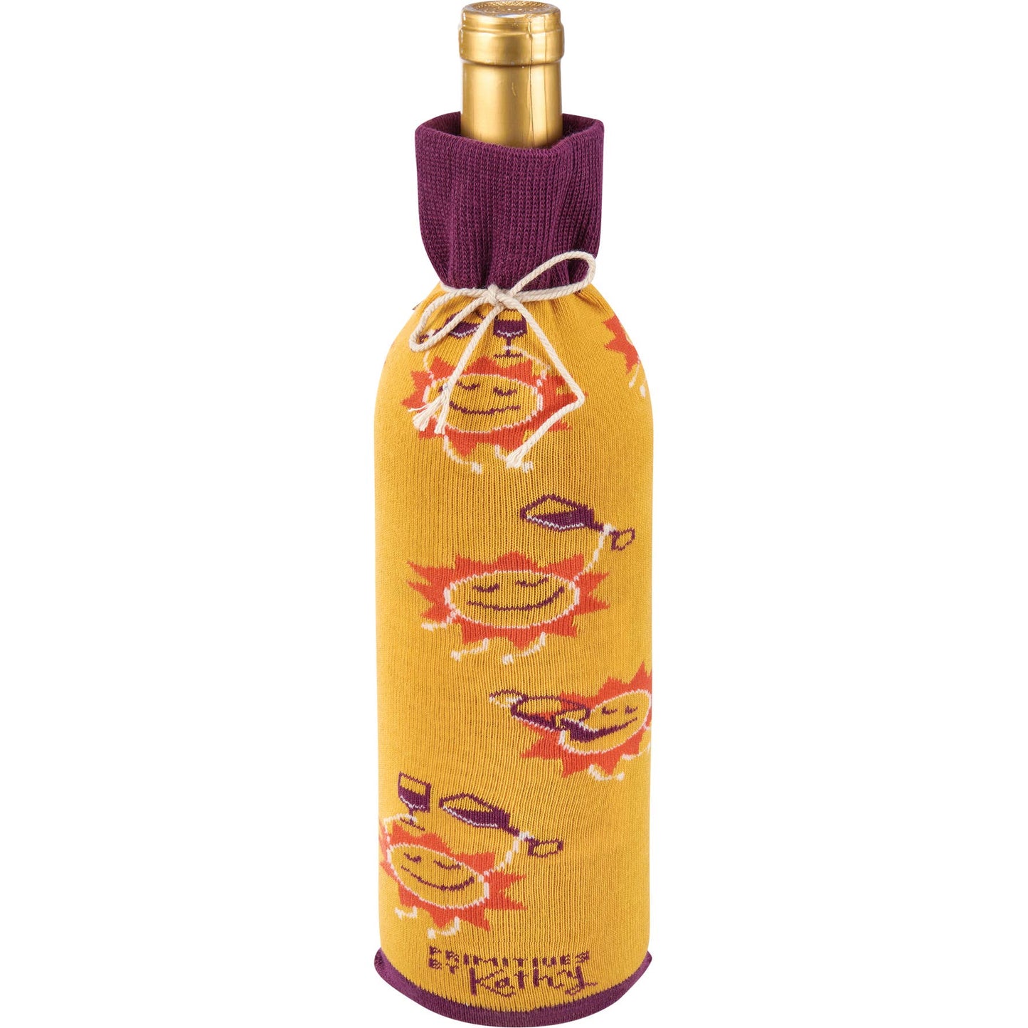 Sunshine & Wine Bottle Sock
