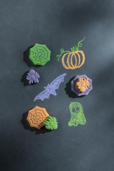 Orange Spider Neon Chalk