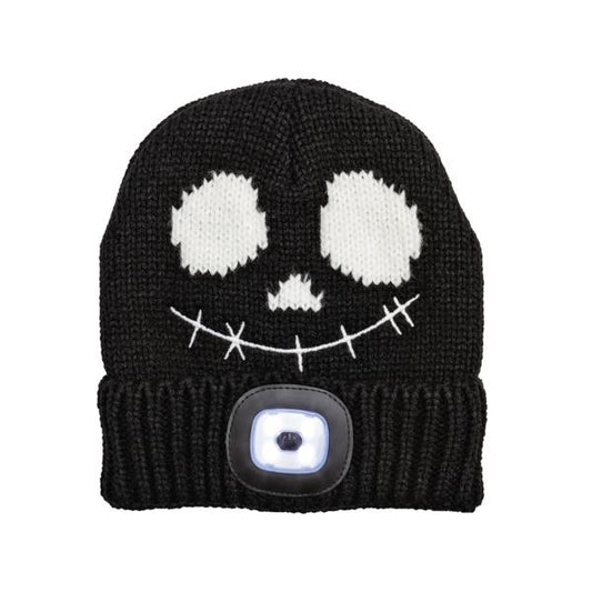Skeleton Halloween Flashlight Hat