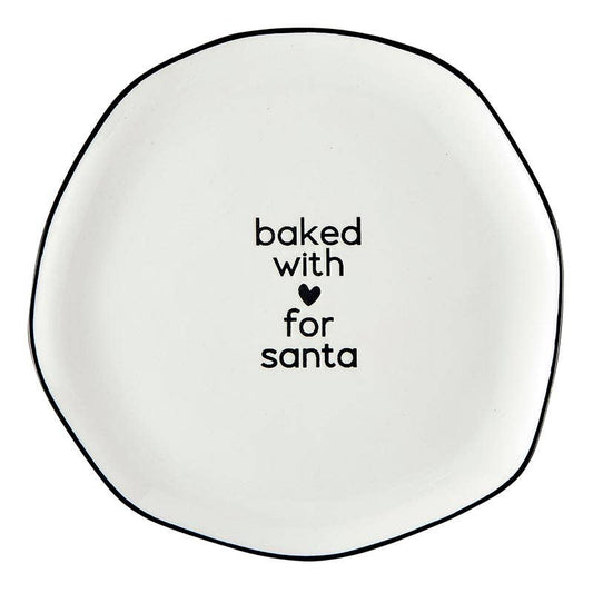 Ceramic Plate - For Santa