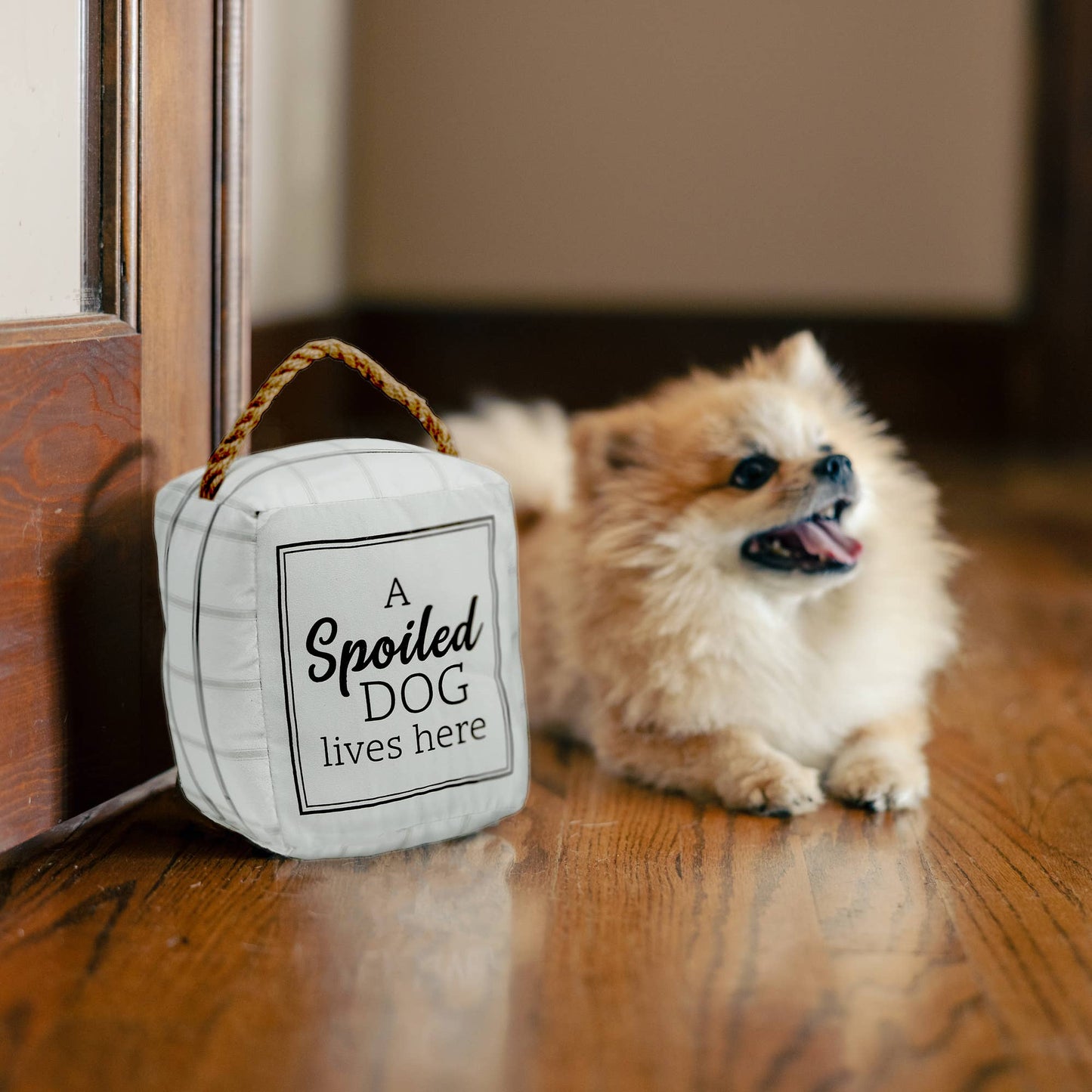 Spoiled Dog - 5" x 6" Door Stopper