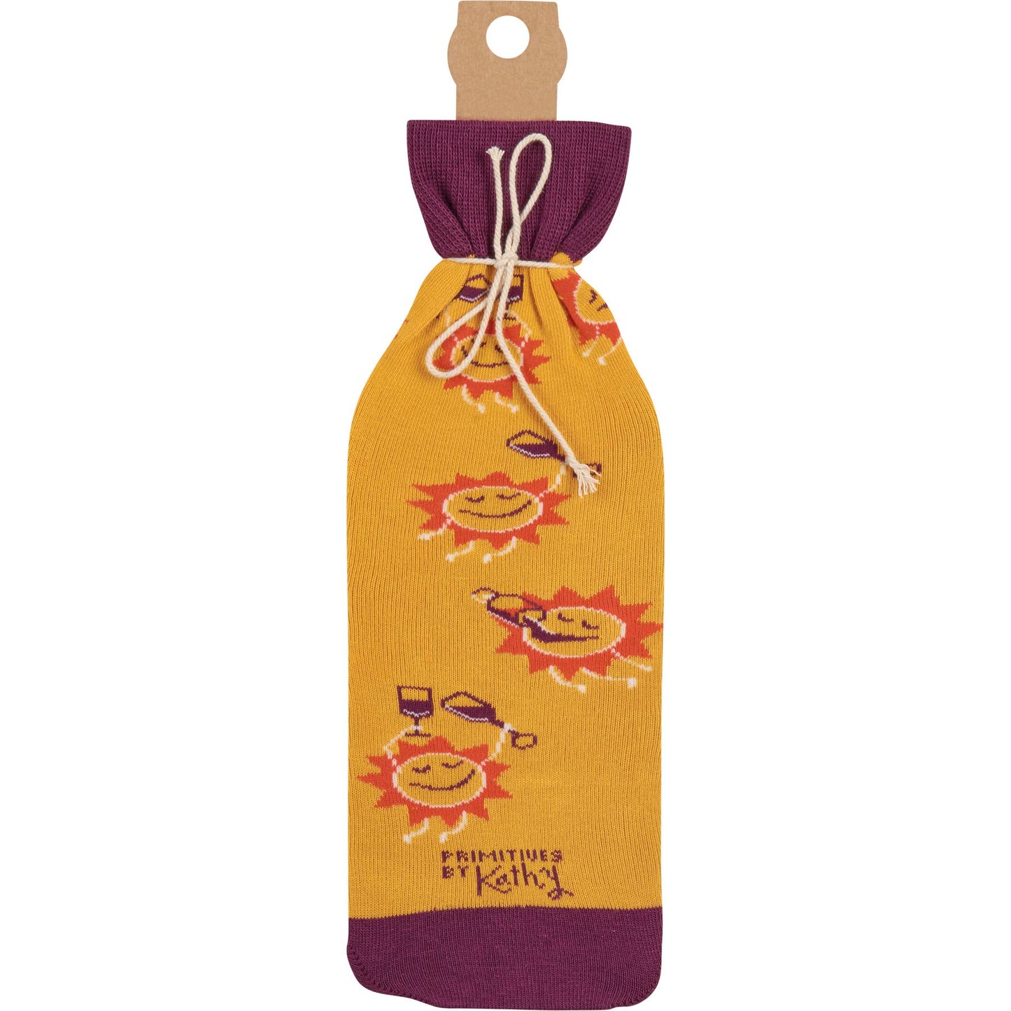 Sunshine & Wine Bottle Sock