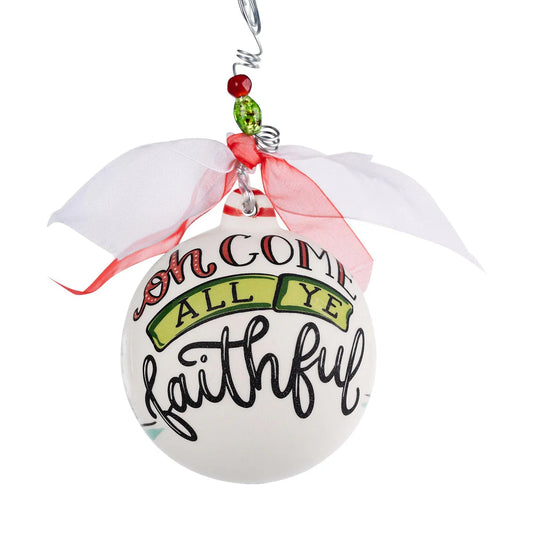 Come All Ye Faithful Church Ornament