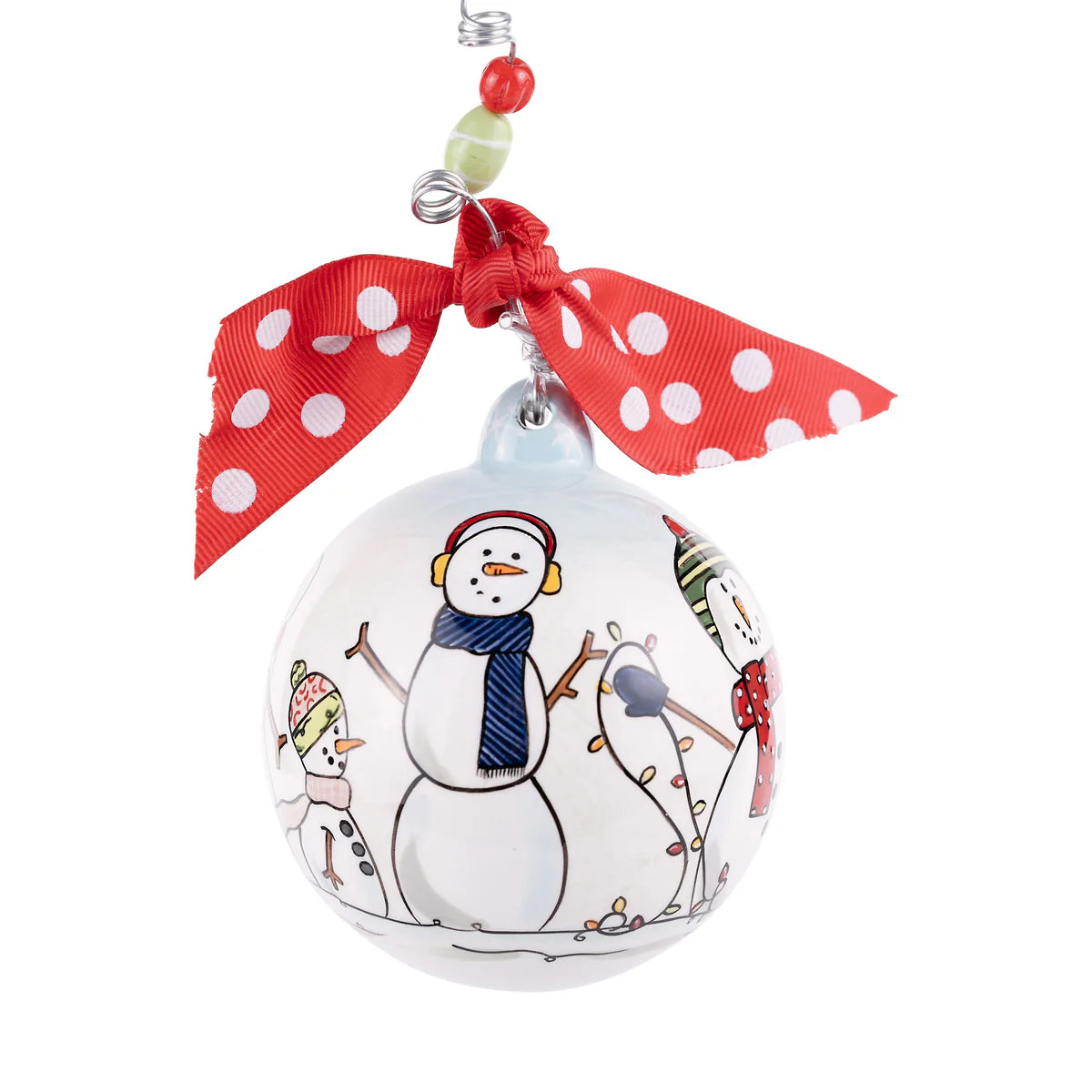 Most Wonderful Time Snowmen Ornament