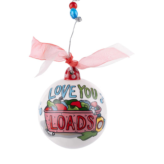 Love You Loads Mom Ornament