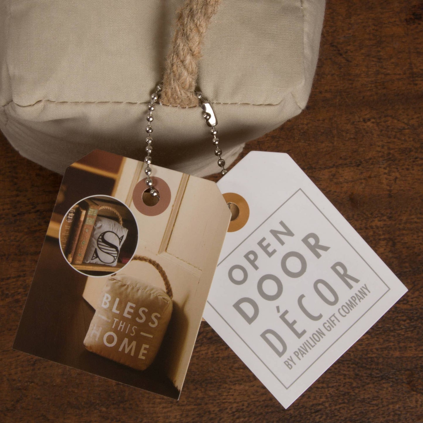 At the Lake - 5" x 6" Dark Gray Door Stopper