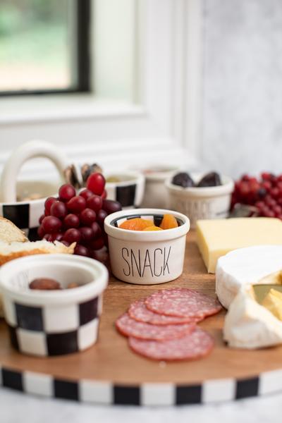 Checkered Double Dip Toothpick Set