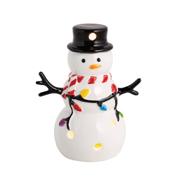Snowman Light-Up Sitter