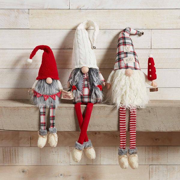 Gnoel Deluxe Dangle Leg Gnome