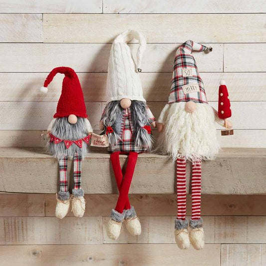 Gnoel Deluxe Dangle Leg Gnome