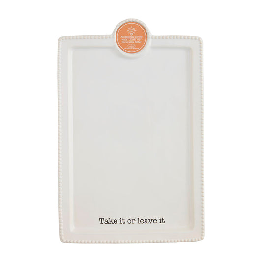 Take It Or Leave It Accessory Platter