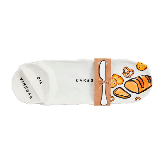 Oil & Vinegar Dipping Tray Set