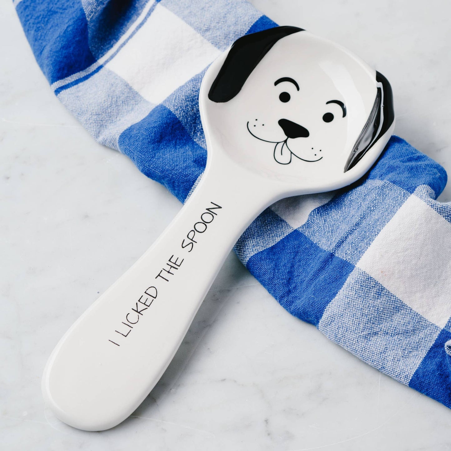 Dog Licked the Spoon - 10" Spoon Rest