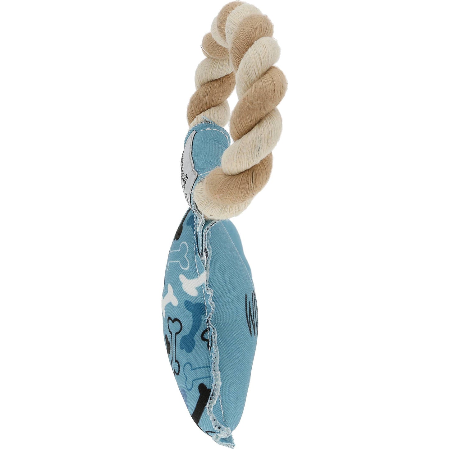 Coolest Dog - Canvas Dog Toy on a Rope