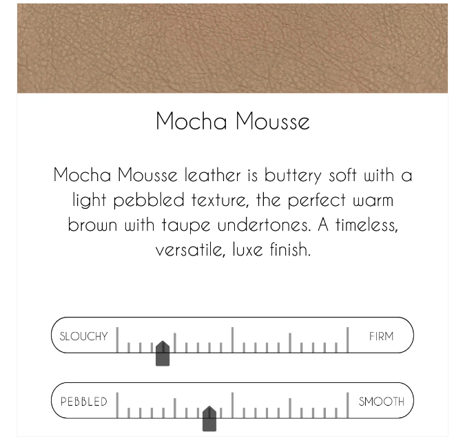 Sheila Shoulder Bag In Mocha Mousse Leather | Upcycled LV