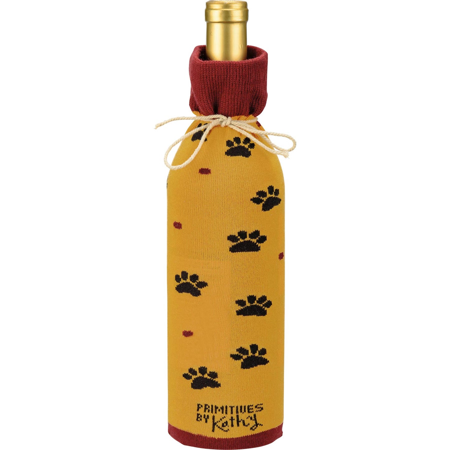 Let's Drink Wine Talk About People Bottle Sock