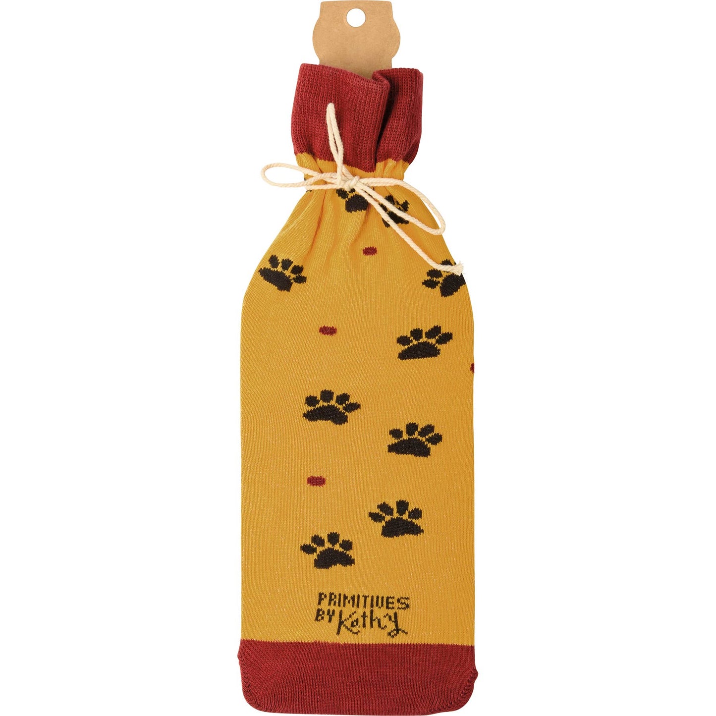 Let's Drink Wine Talk About People Bottle Sock