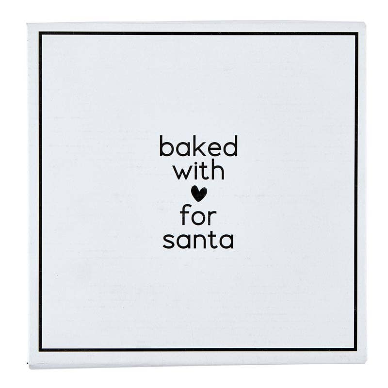 Ceramic Plate - For Santa