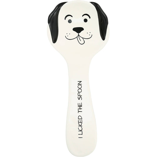 Dog Licked the Spoon - 10" Spoon Rest